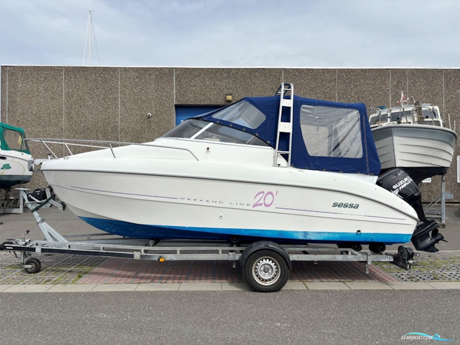 Sessa Oyster 20 Kabinebåd Motorbåd 1999, med Suzuki motor, Danmark