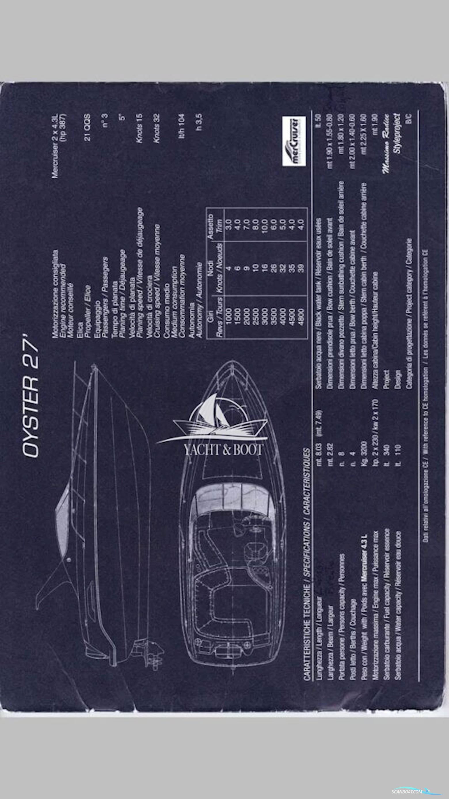 Sessa Oyster 27