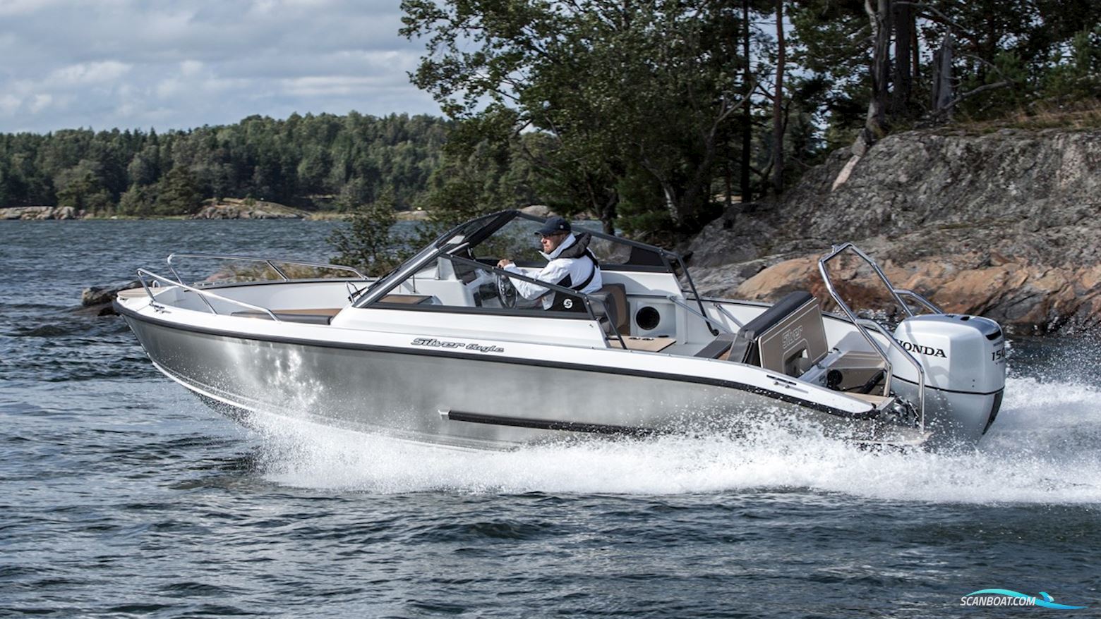 Silver Eagle BR Motorbåd 2026, med Mercury motor, Sverige