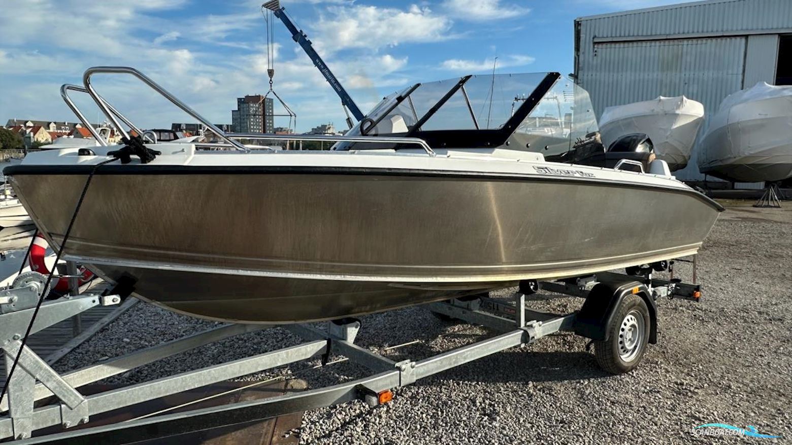Silver Fox 485 BR Motorbåd 2021, med Mercury motor, Sverige