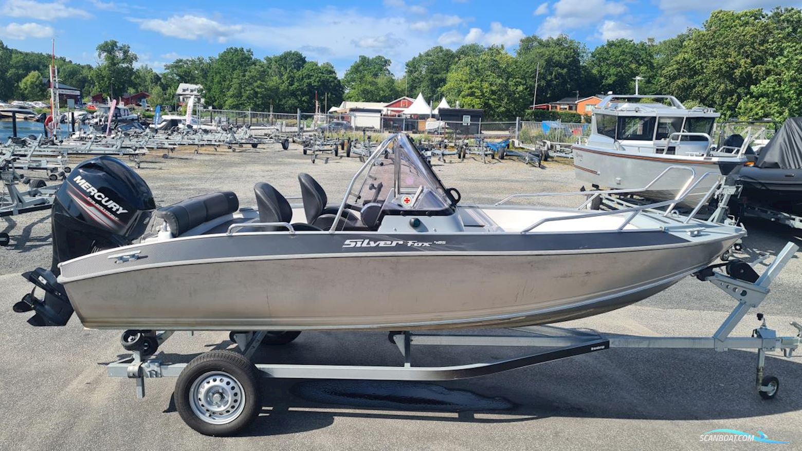 Silver Fox 485 BR Motorbåd 2015, med Mercury motor, Sverige