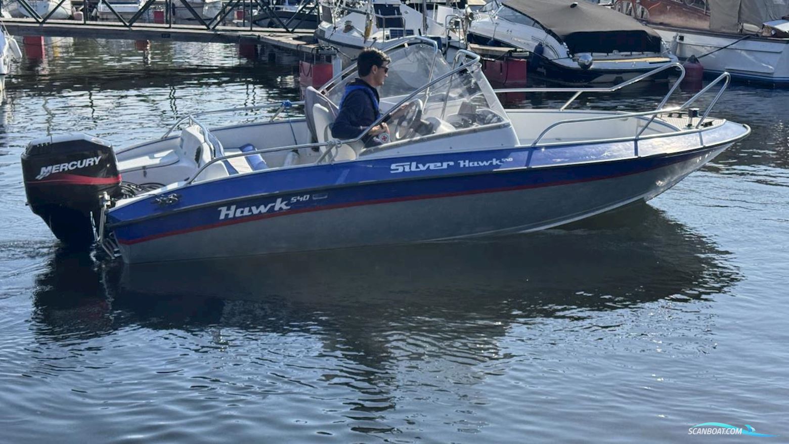 Silver HAWK 540 BR Motorbåd 2005, med Mercury motor, Sverige