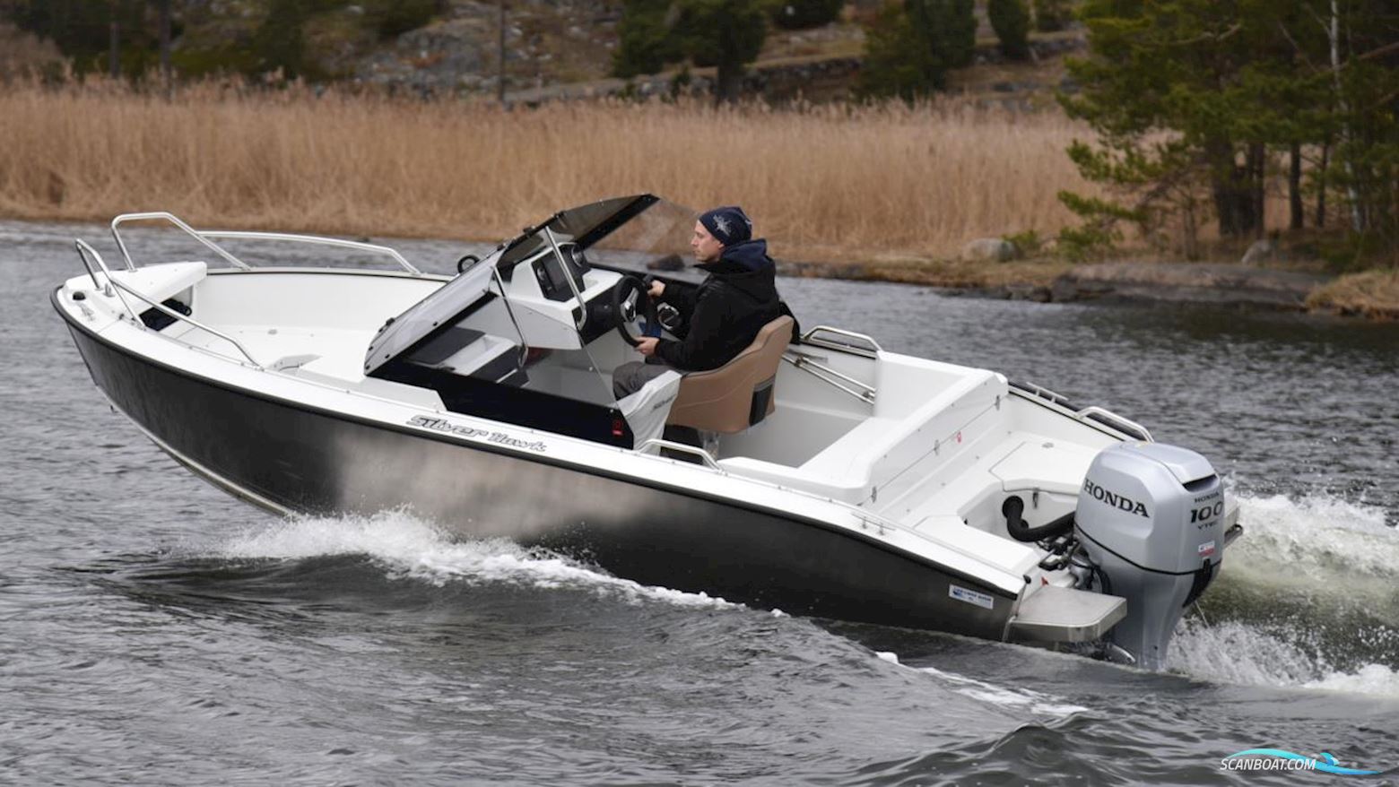 Silver Hawk BR Motorbåd 2019, med Honda motor, Sverige