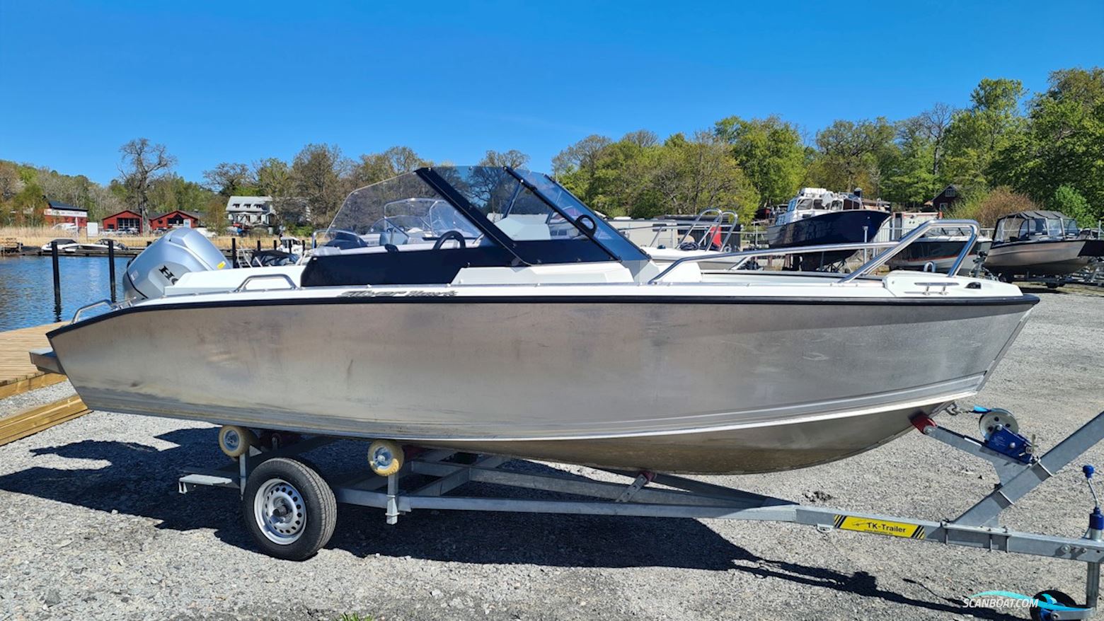 Silver Hawk BR Motorbåd 2019, med Honda motor, Sverige