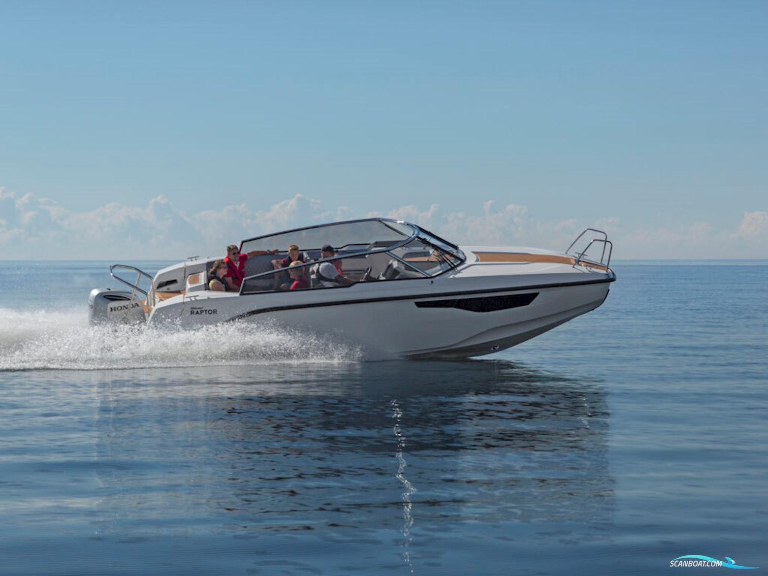 Silver Raptor Dcz Motorbåd 2025, med Mercury motor, Danmark