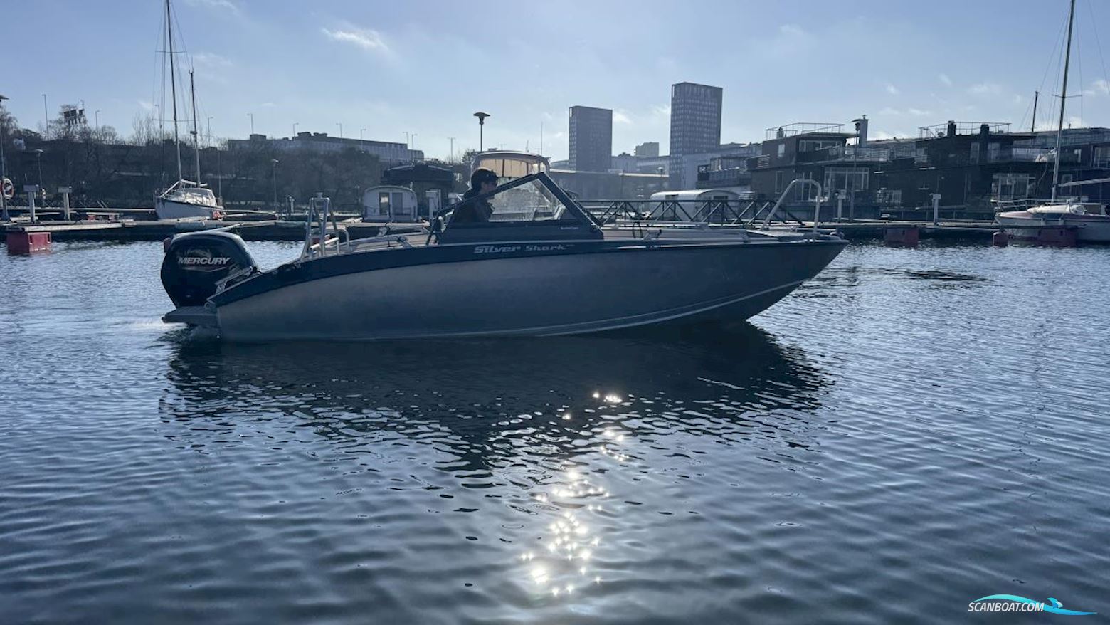 Silver Shark Brx Motorbåd 2020, med Mercury motor, Sverige
