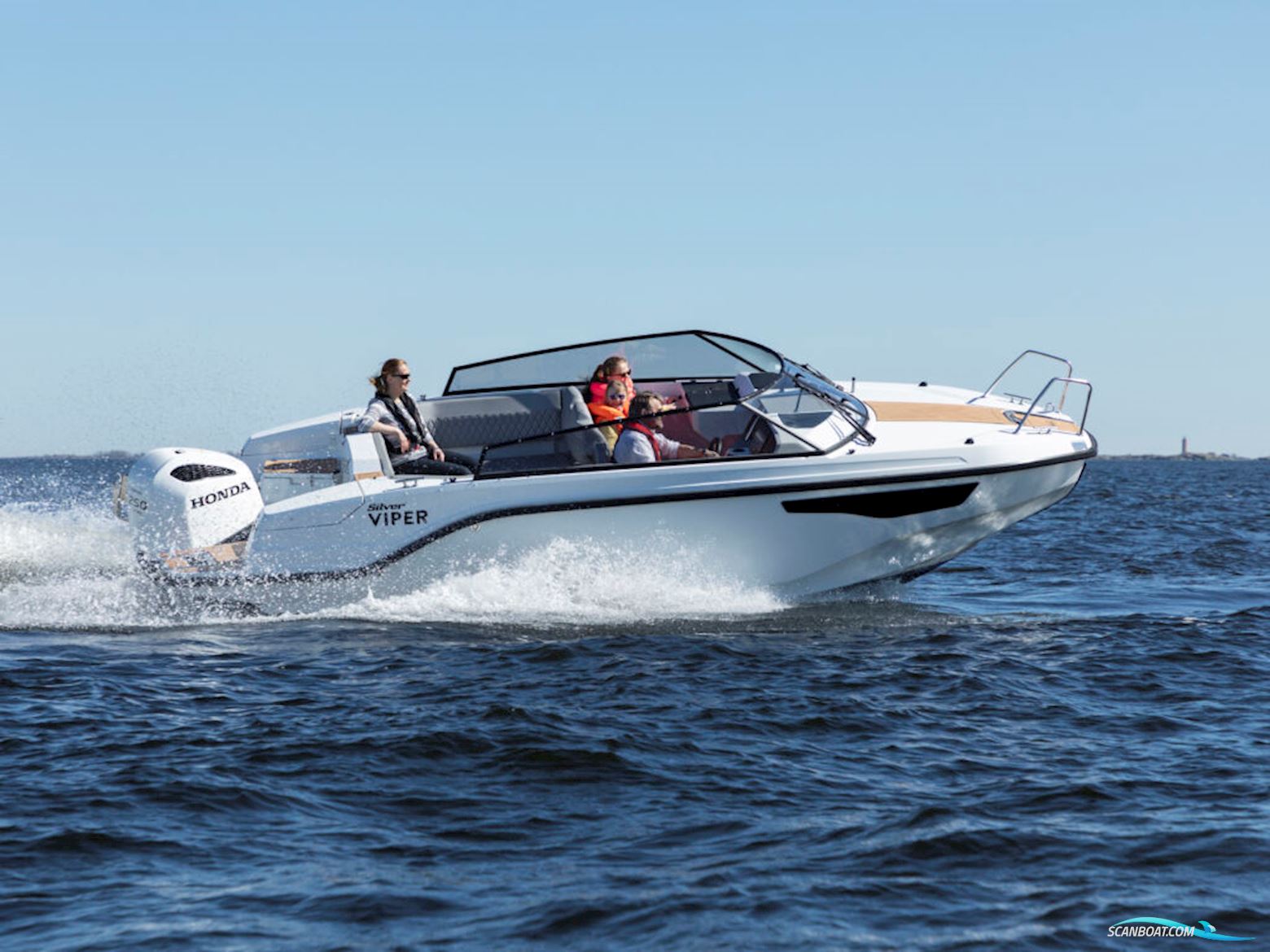 Silver VIPER DCZ Motorbåd 2024, med Mercury motor, Danmark