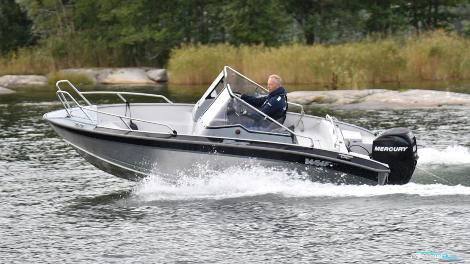 Silver WOLF 510 BR Motorbåd 2012, med Mercury  motor, Sverige