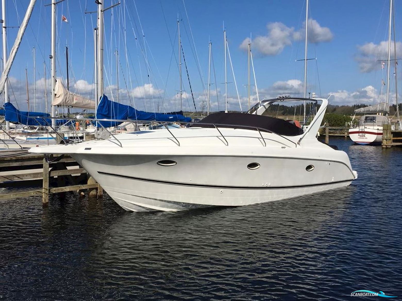 Silverton 31 - 1994 - Aalborg Motorbåd 1994, med 2 x NYE Mercruiser 350 MPI Apha 5,7l V8 motor, Danmark
