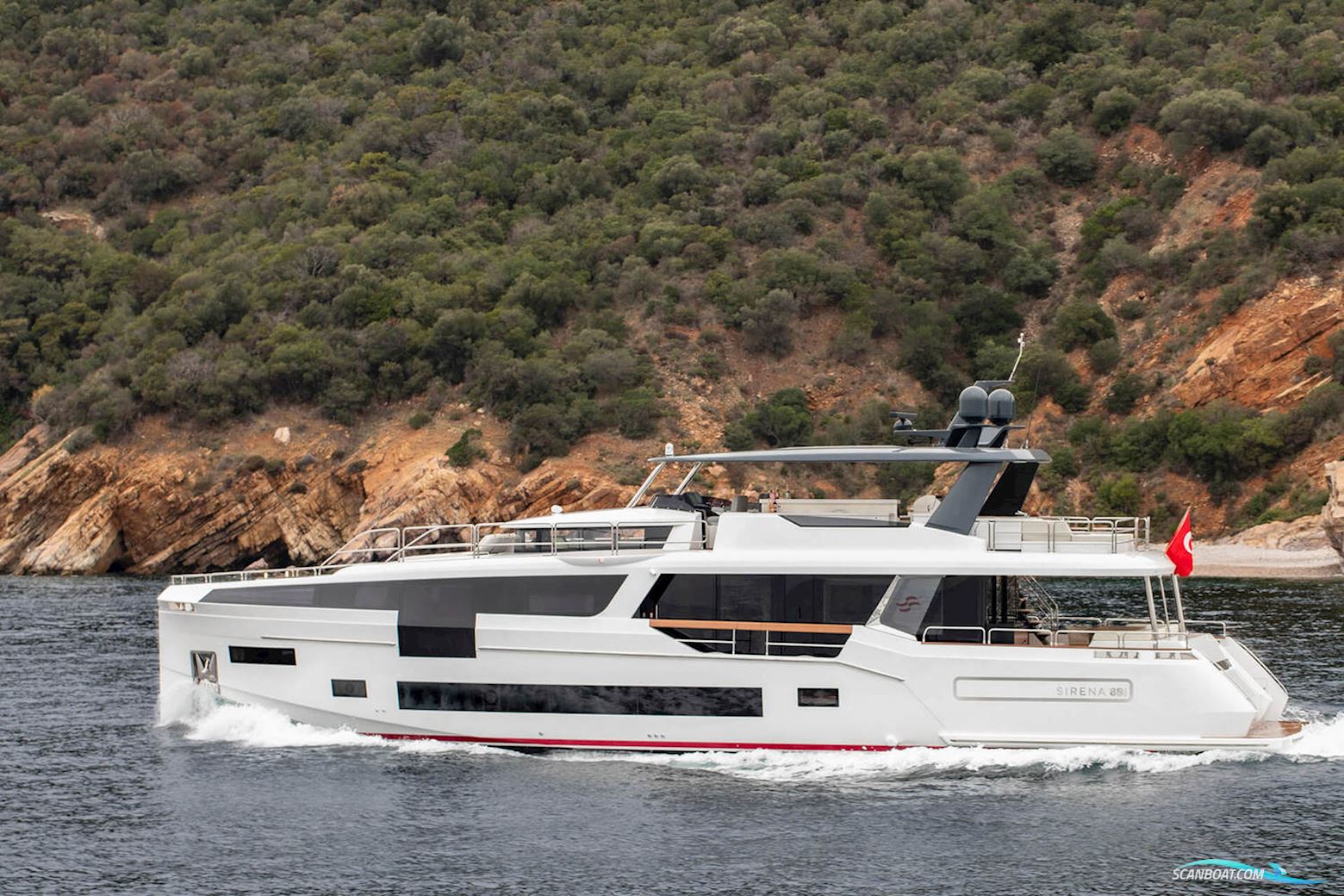 Sirena Yachts 48-118 Motorbåd 2025, med Engine Type, Depends
 motor, Danmark