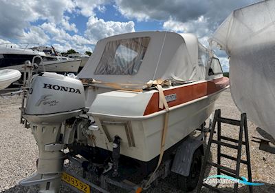 Skibsplast 490 HT Motorbåd 1985, med Honda 30HK motor, Danmark
