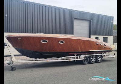 Skibsplast 945 S Motorbåd 2015, med Oldsmobile motor, Belgien
