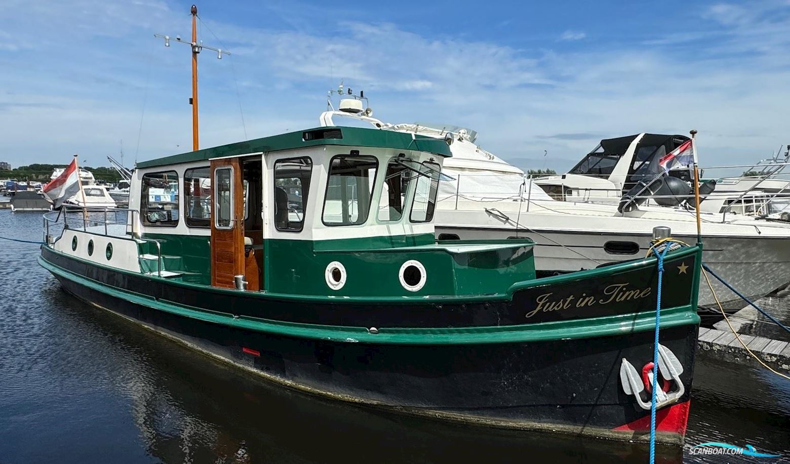 Sleepboot Vooruit Sleper 14.00 Motorbåd 1921, med Mwm motor, Holland