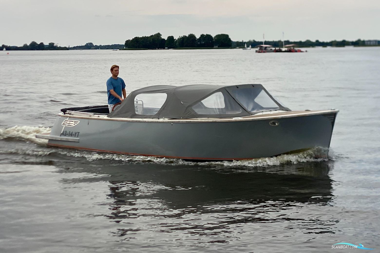 Sloep Krafter 27 Tender Motorbåd 2014, med Vetus motor, Holland