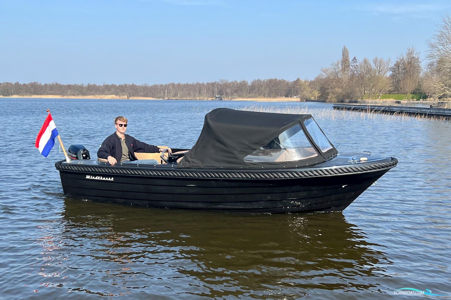 Sloep Windthorst 500 Motorbåd 2021, med Mercury motor, Holland