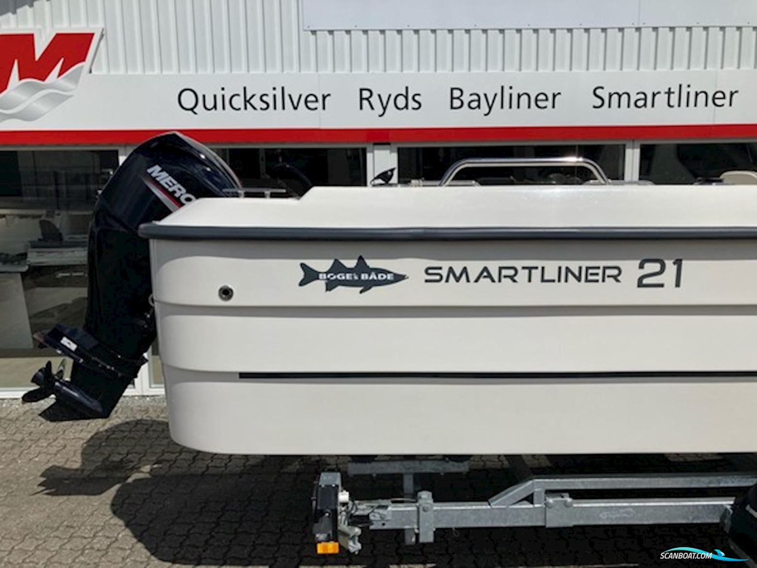 Smartliner 21 Cuddy med 100 hk Mercury-EFI CT 4 takt - udstyr.