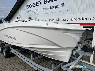 Smartliner CC Center Console 22 med Mercury F150 EXLPT-EFI ProXS  inkl. udstyr - velsejlende styrepultsbåd Motorbåd 2025, Danmark