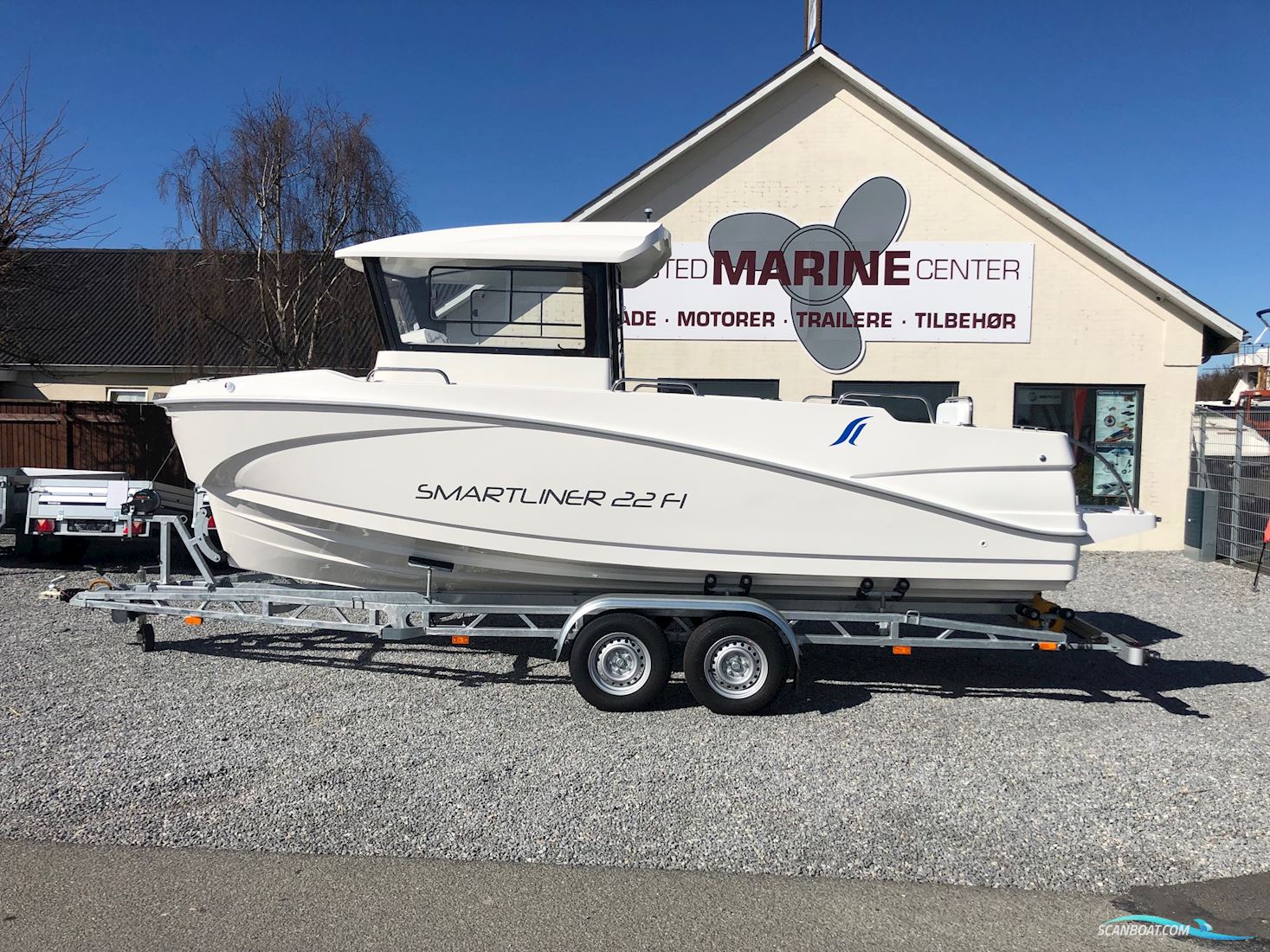 Smartliner Fisher 22 Motorbåd 2024, med Mercury motor, Danmark