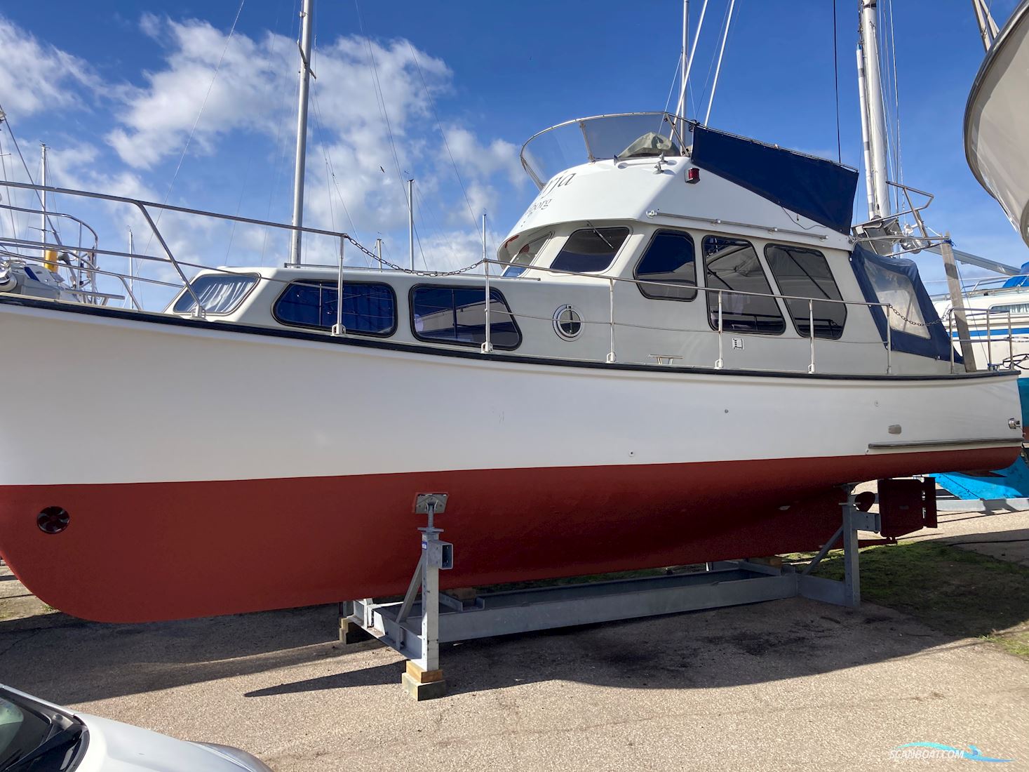 Starlett 34 Fly Motorbåd 1981, med Mercedes Marina motor, Danmark