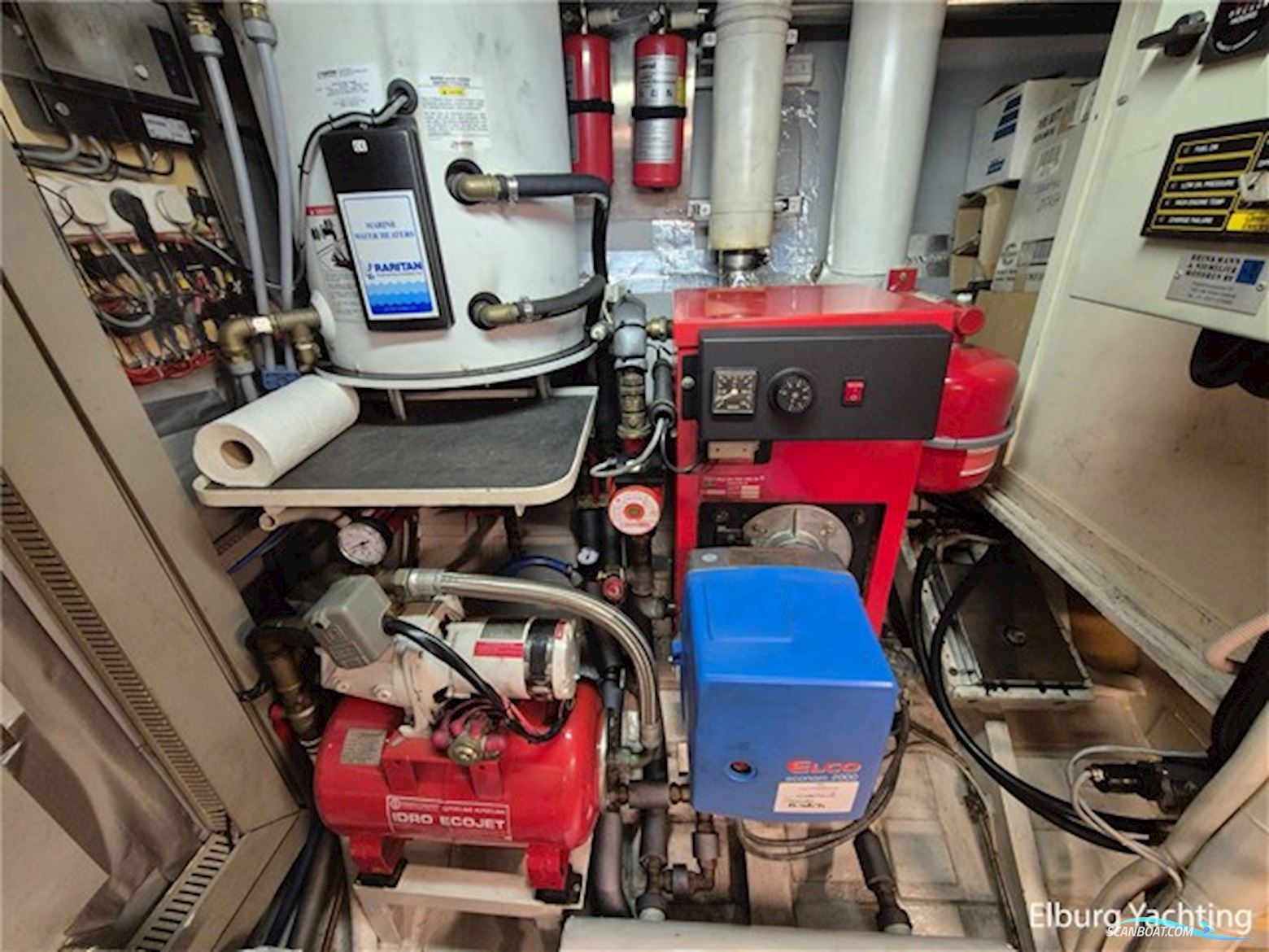 Stentor 1500 trawler - Stabilizers