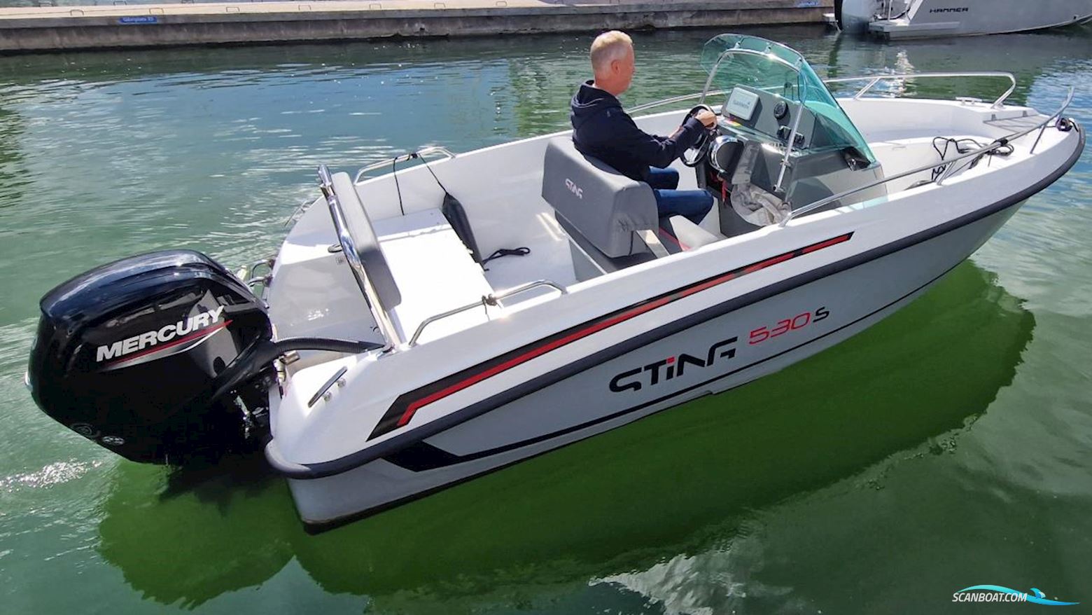 STING 530 S Motorbåd 2022, med Mercury motor, Sverige