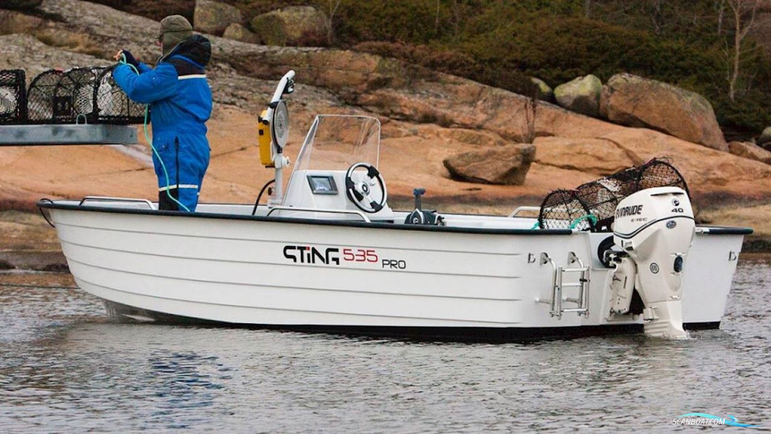 Sting 535 Pro - 50 HK Yamaha Motorbåd 2024, med Yamaha F50Hetl motor, Danmark
