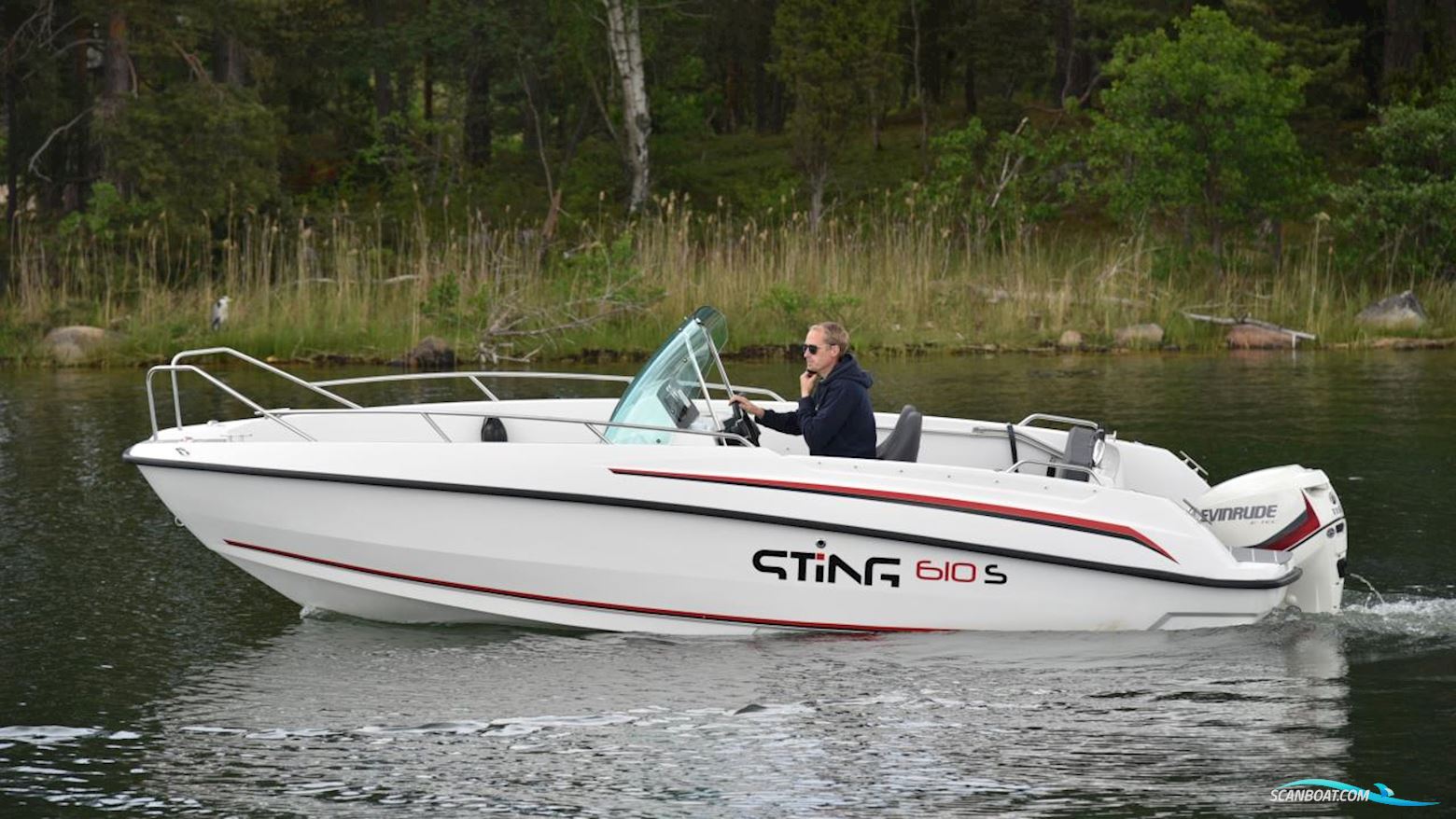 STING 610 S Motorbåd 2016, med Evinrude  motor, Sverige