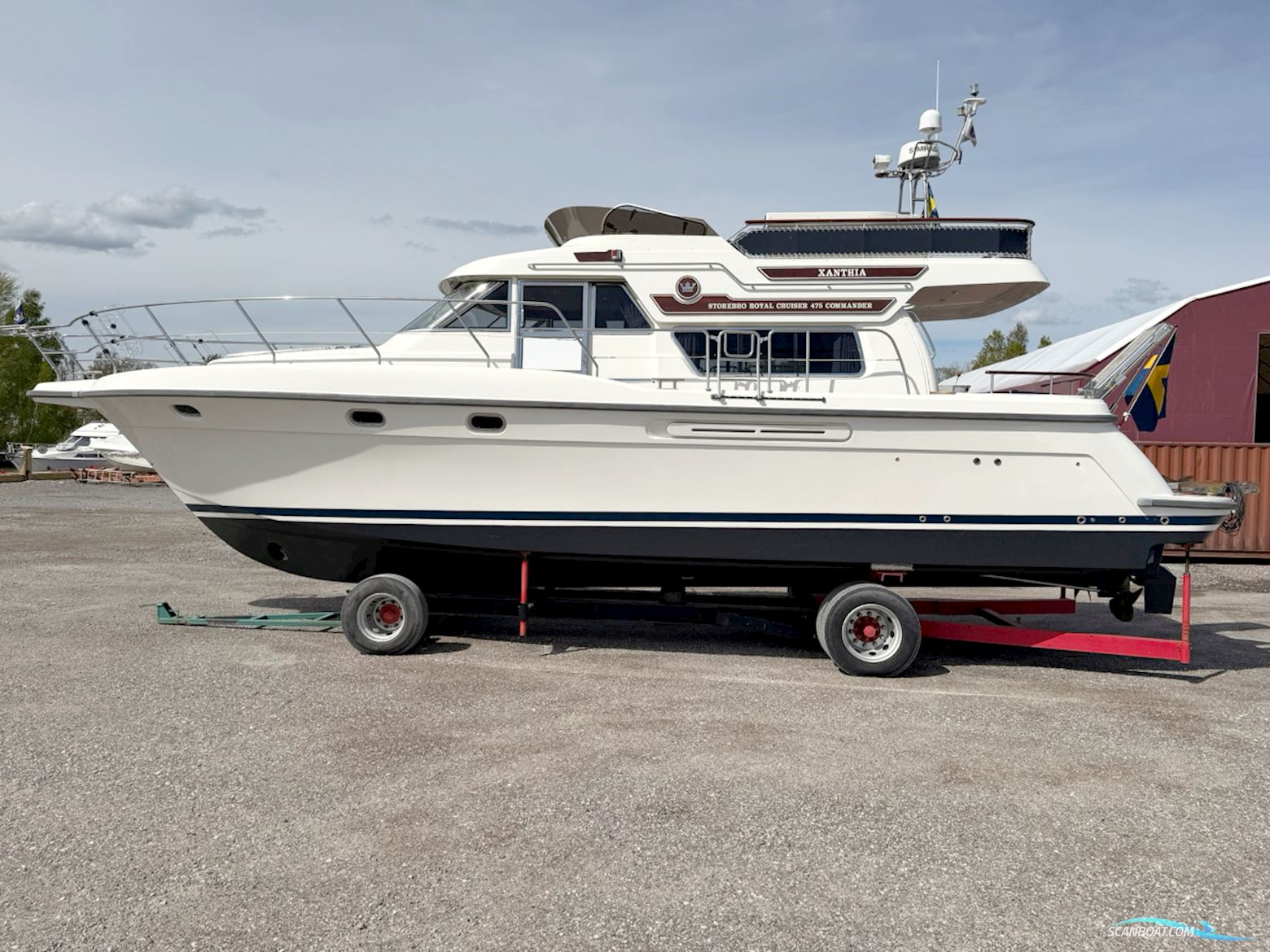 Storebro 475 Commander Volvo Penta TAMD 74P-B EDC Motorbåd 2002, med Volvo Penta TAMD 74P-B EDC motor, Sverige