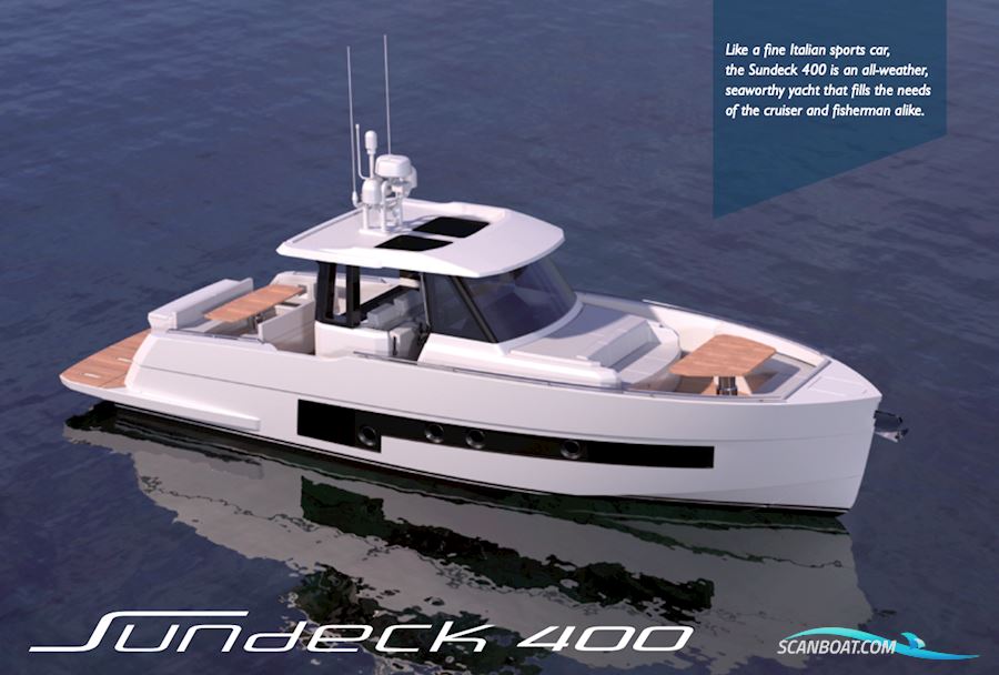 Sundeck 400 Motorbåd 2024, med Mercury motor, Monaco