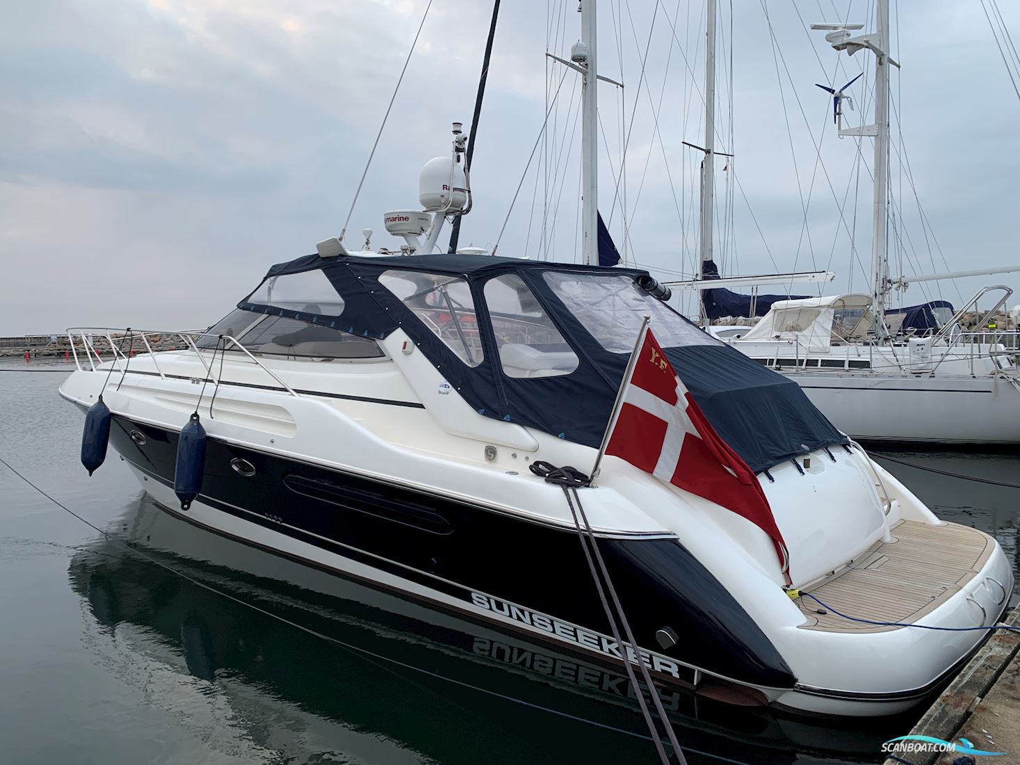Sunseeker 47 Camarque Motorbåd 1998, med Volvo Penta Tamd 73 Edc motor, Danmark