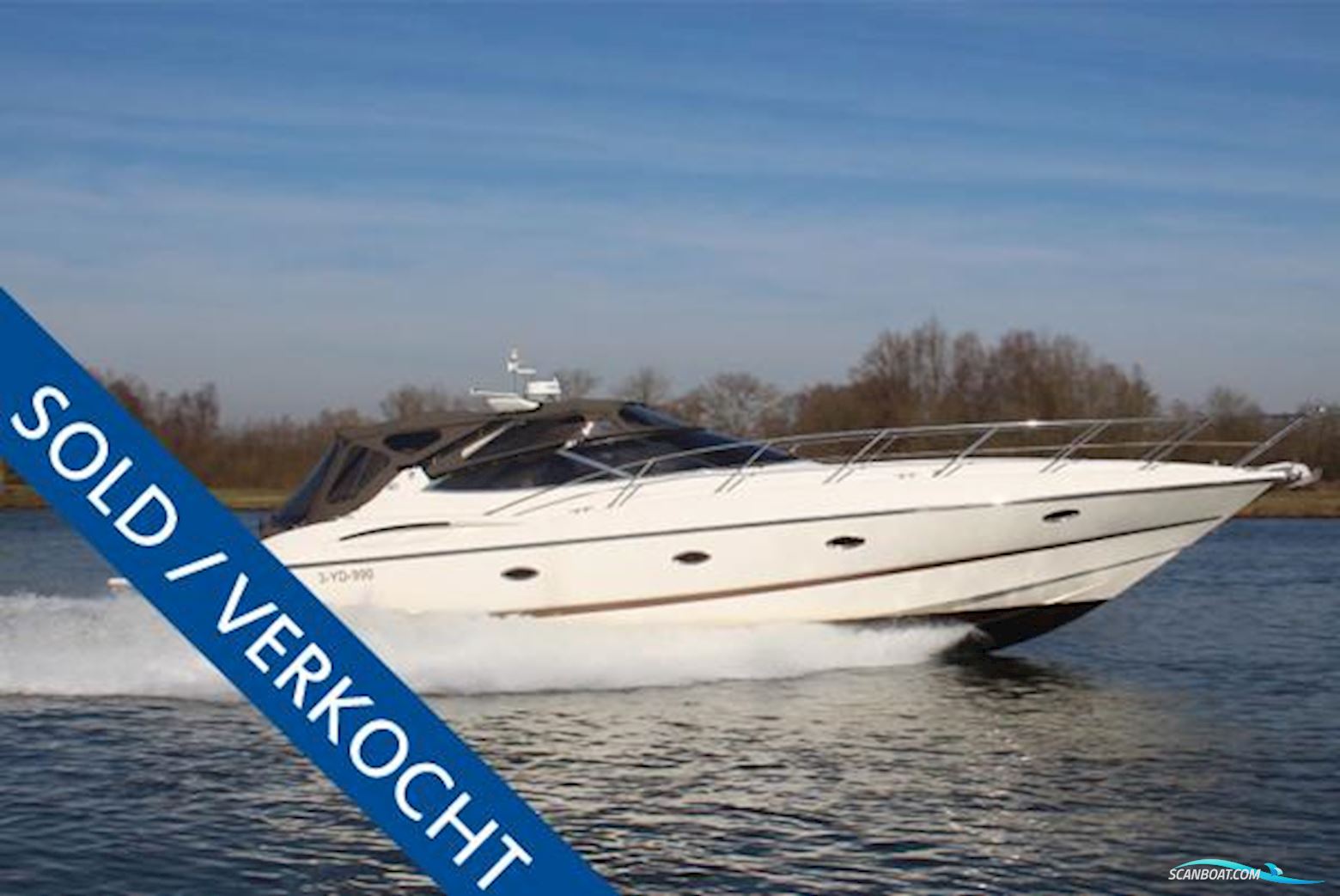 Sunseeker Camargue 44 Motorbåd 1999, med Caterpillar motor, Holland