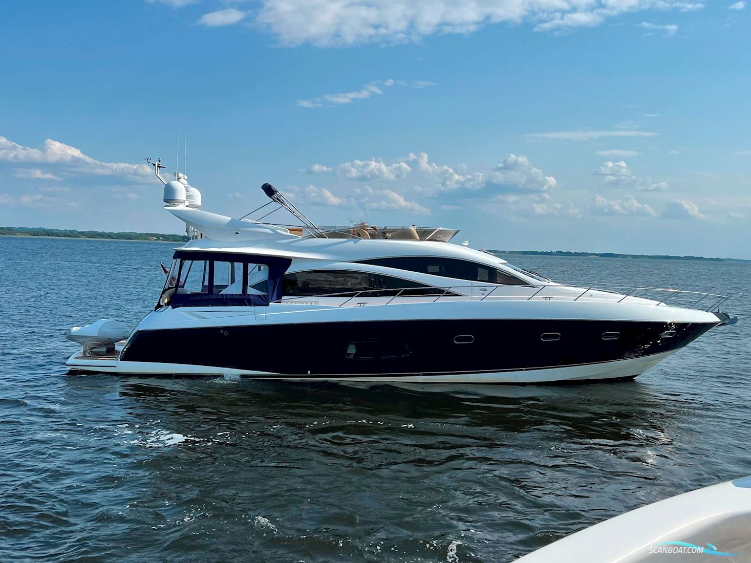 Sunseeker Manhattan 70 Motorbåd 2008, med Man V10-1360 motor, Danmark