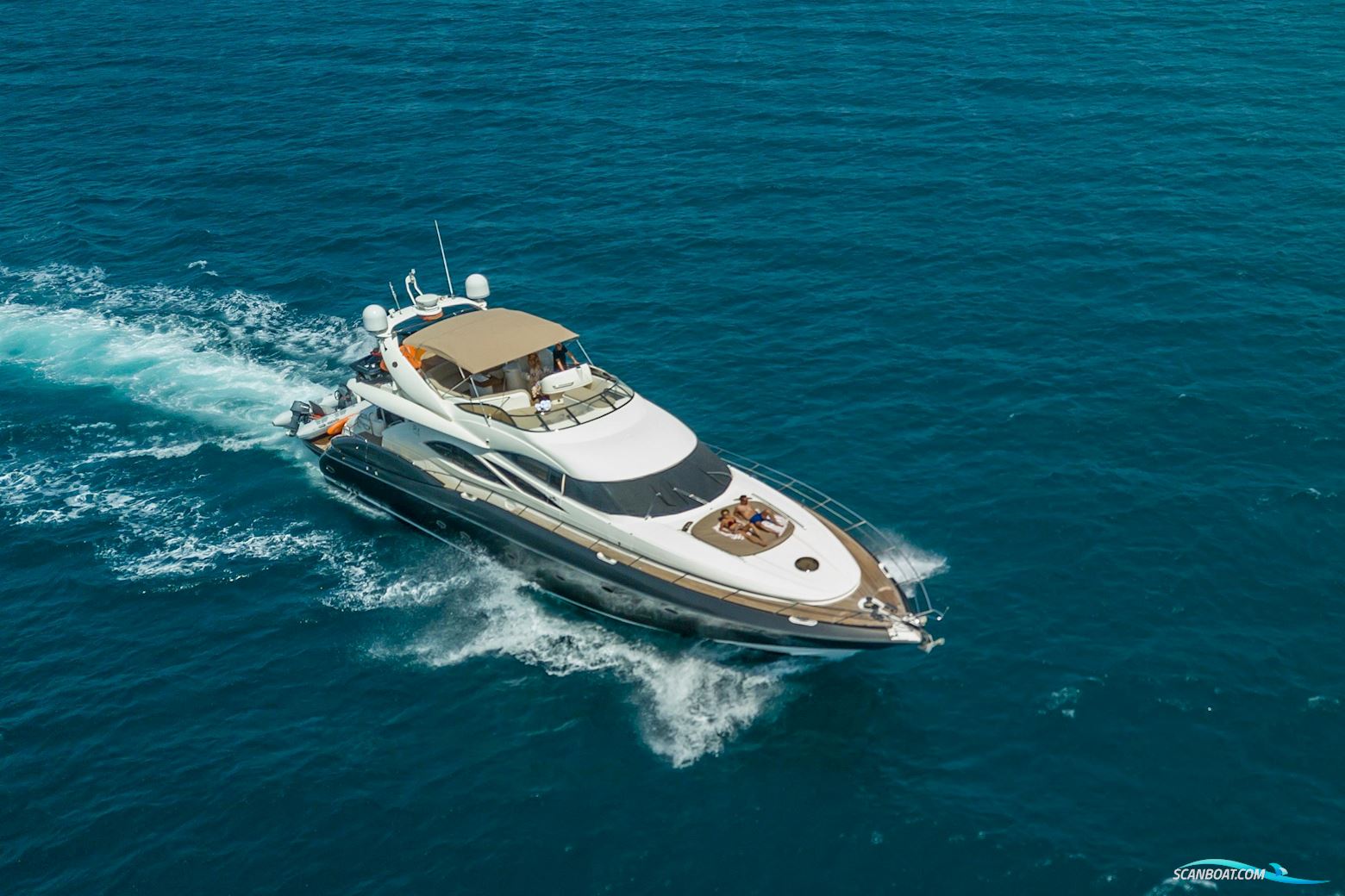 Sunseeker Manhattan 84 Motorbåd 2000, med Caterpillar motor, Kroatien