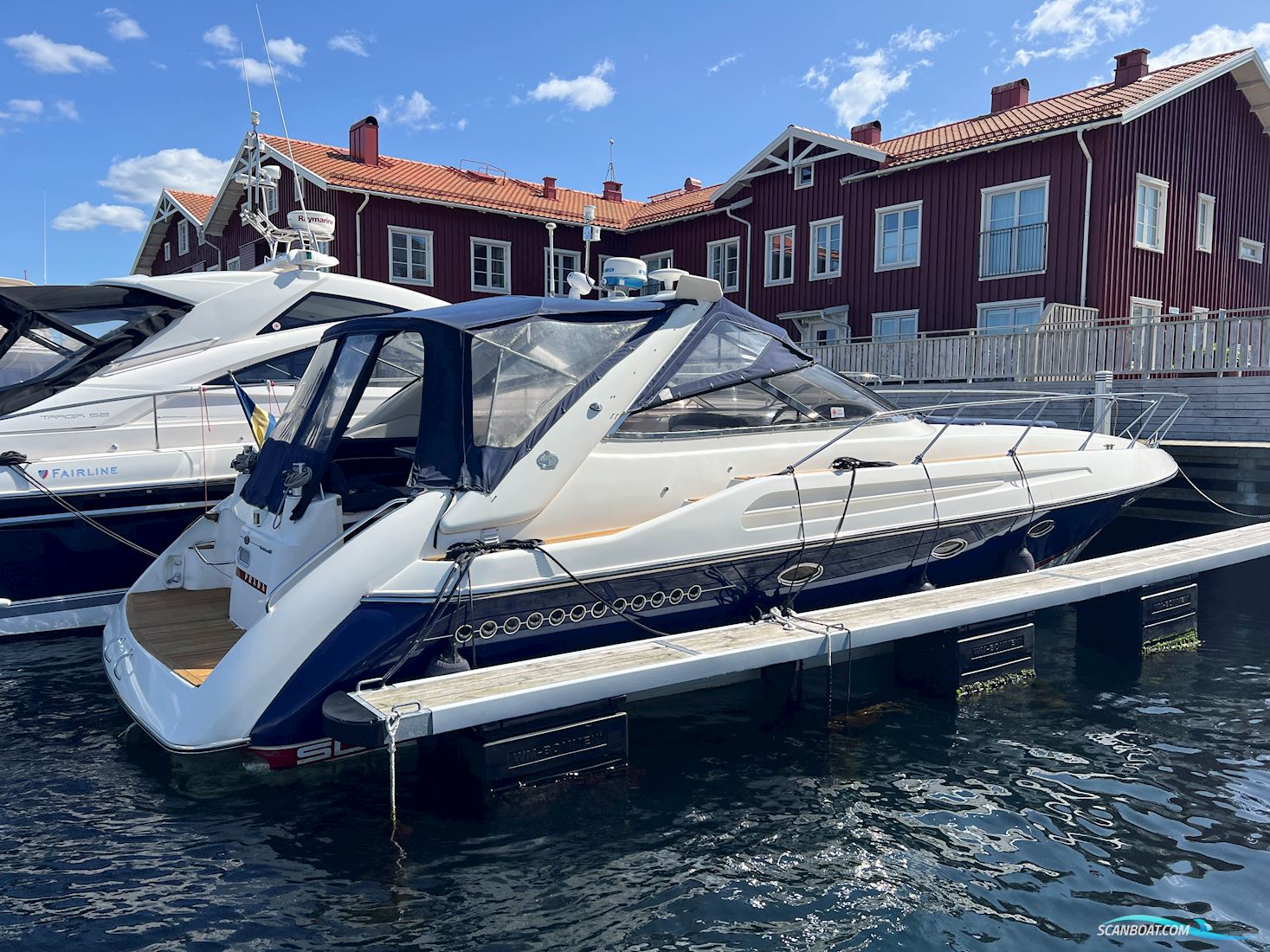 Sunseeker Portofino 400 Motorbåd 1999, med 2 x Volvo Penta TAMD 63 motor, Sverige