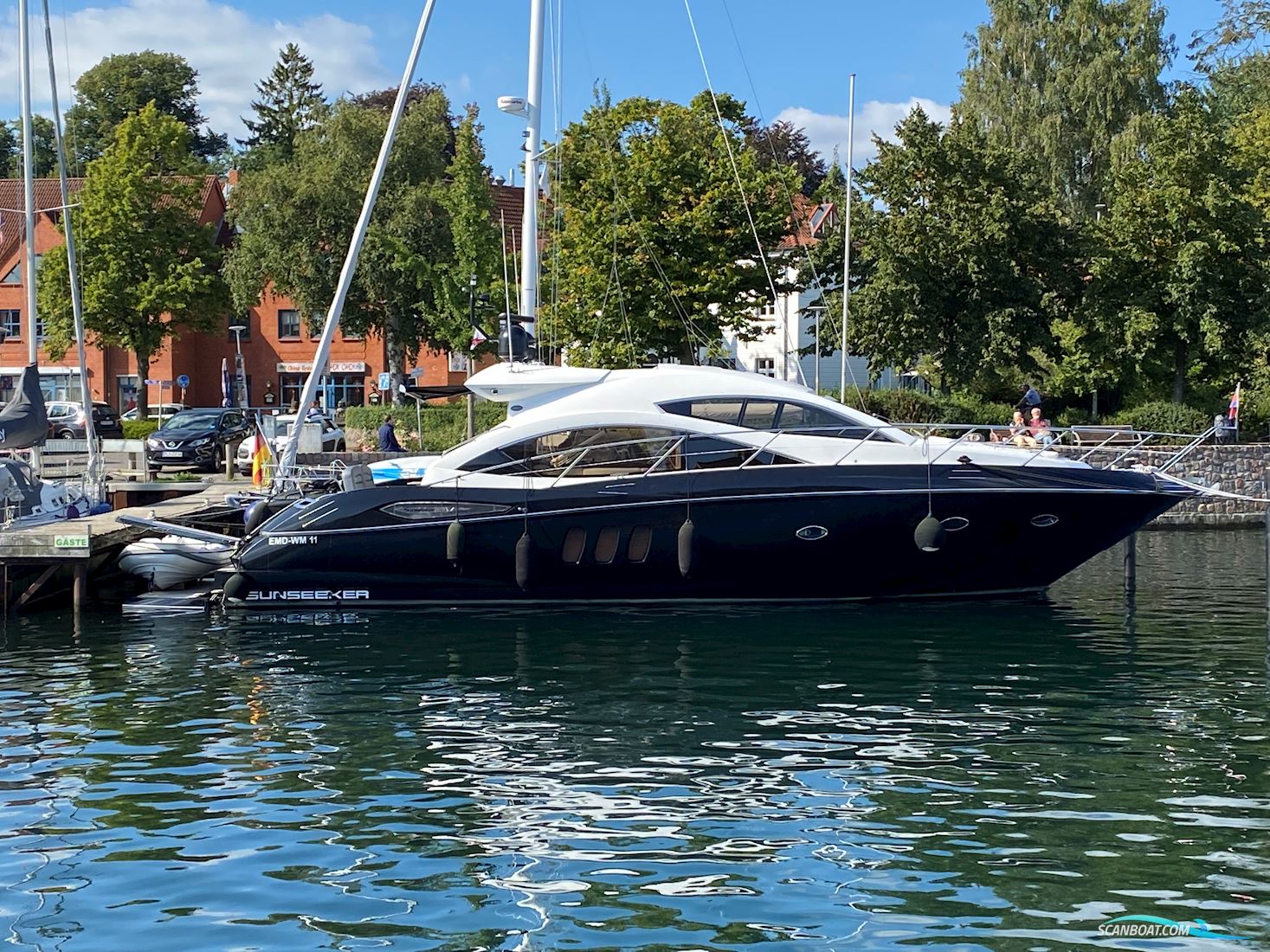 Sunseeker Predator 52 Motorbåd 2010, med Caterpillar C12 Acer motor, Tyskland