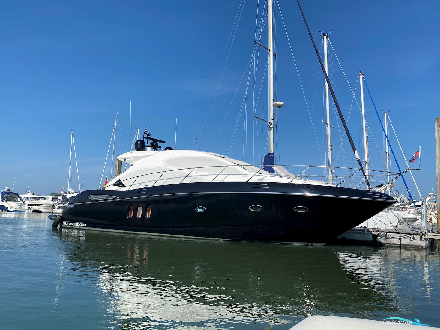 Sunseeker Predator 52 Motorbåd 2010, med Caterpillar C12 Acer motor, Tyskland