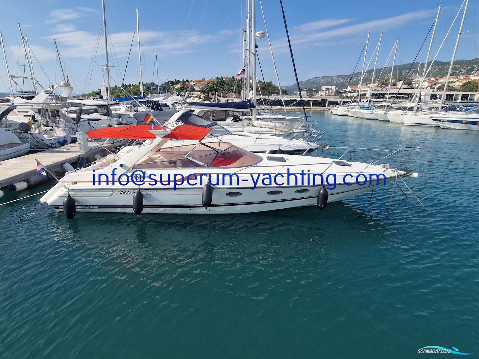 Sunseeker Tomahawk 37 Motorbåd 1992, med Volvo Penta motor, Kroatien