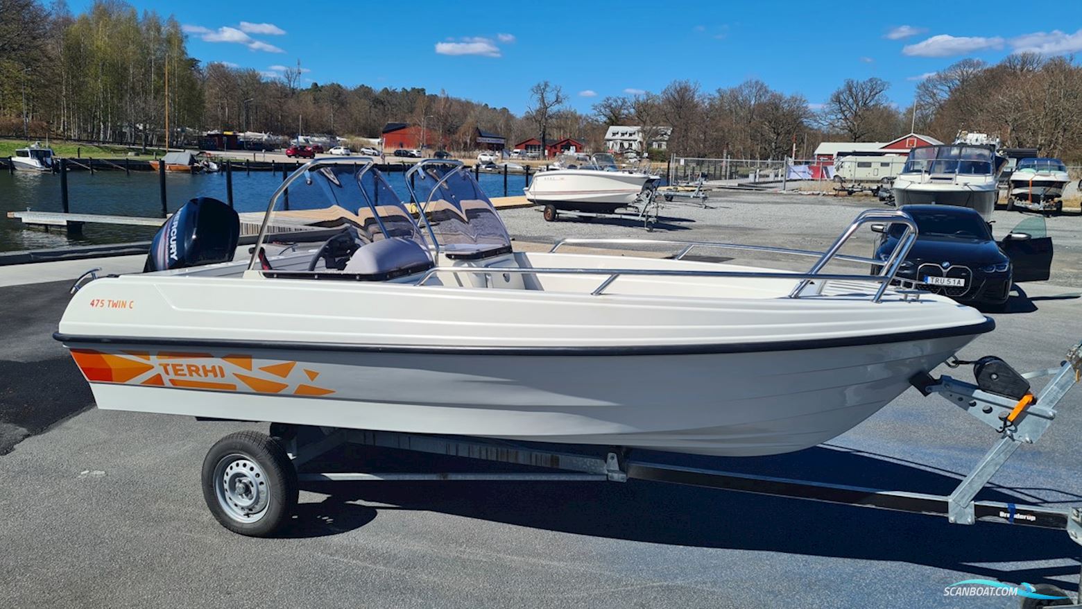 TERHI 475 Twin C Motorbåd 2019, med Mercury motor, Sverige