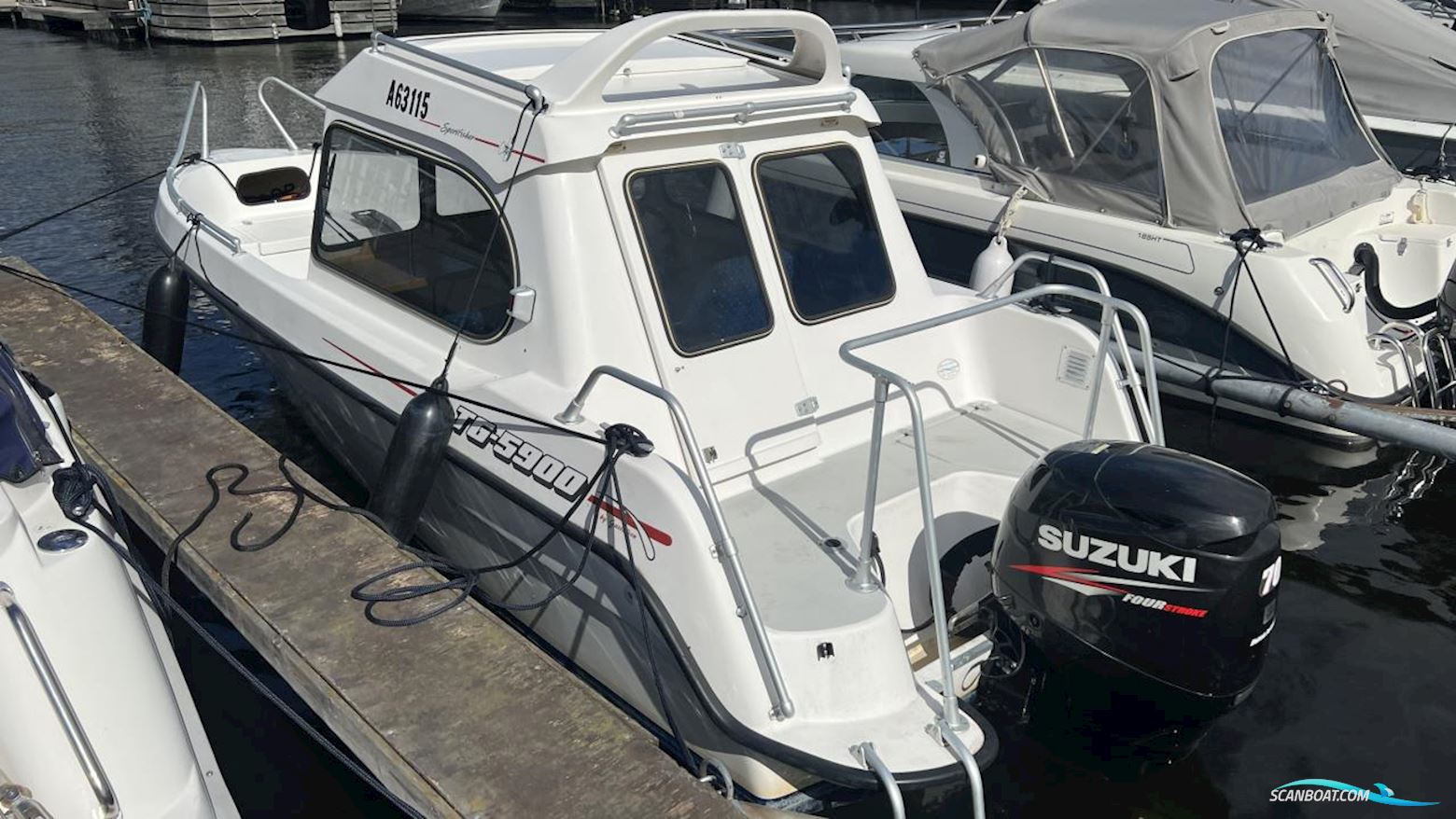 TG 5900 Sport Ficher Motorbåd 2010, med Suzuki motor, Sverige