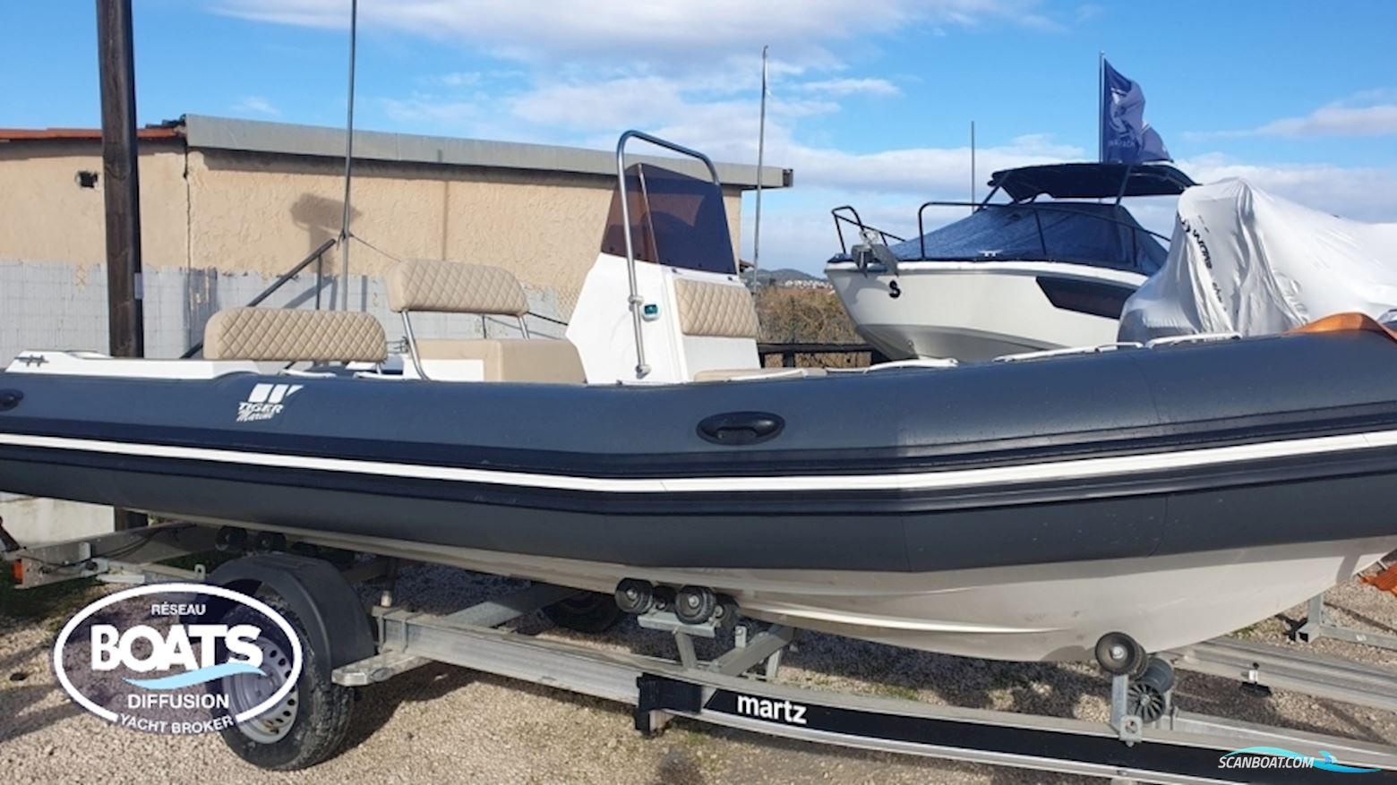 Tiger Marine 600 Open Motorbåd 2025, med Suzuki motor, Frankrig