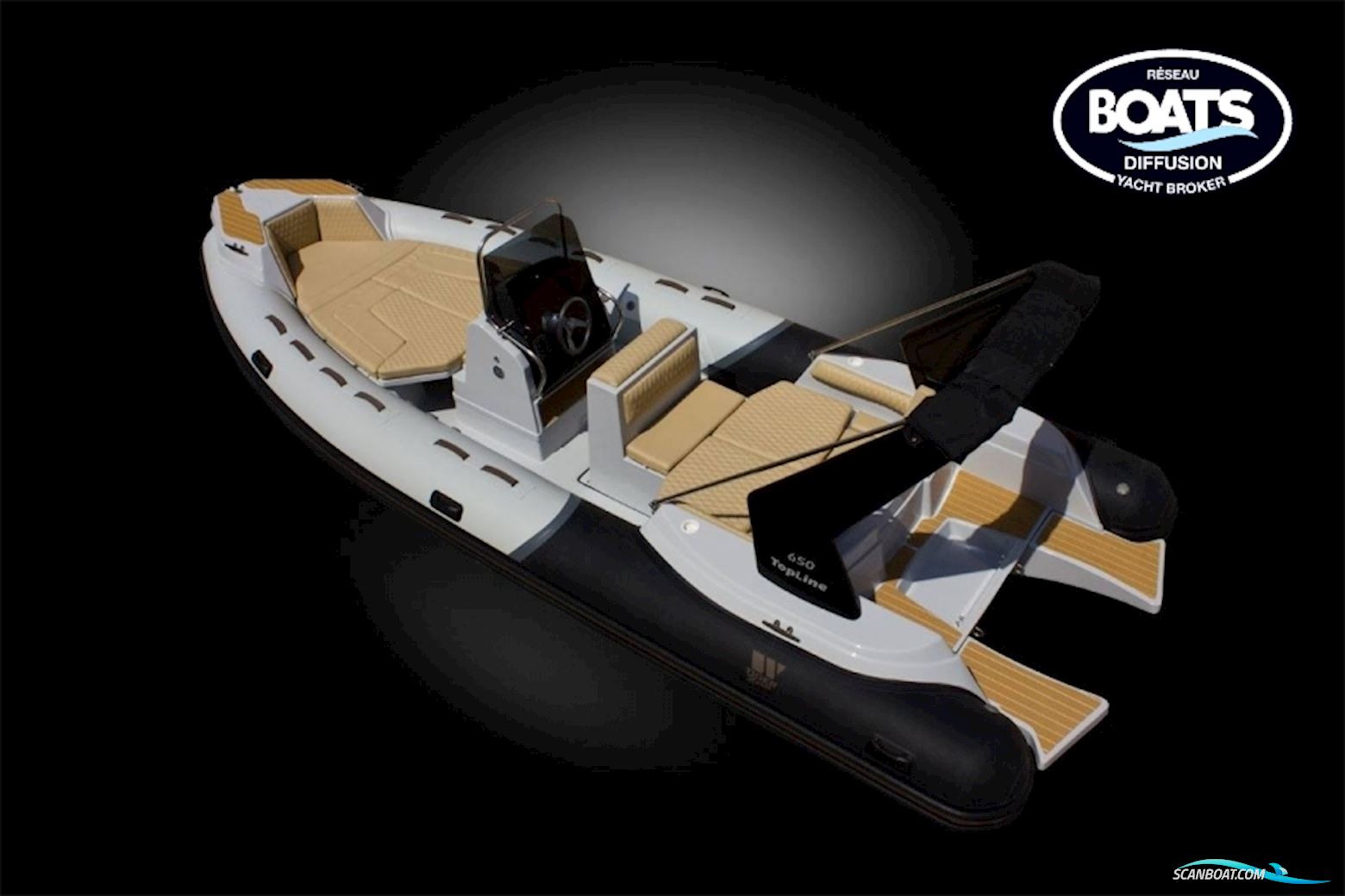 Tiger Marine 650 TL Motorbåd 2025, med Mercury motor, Frankrig