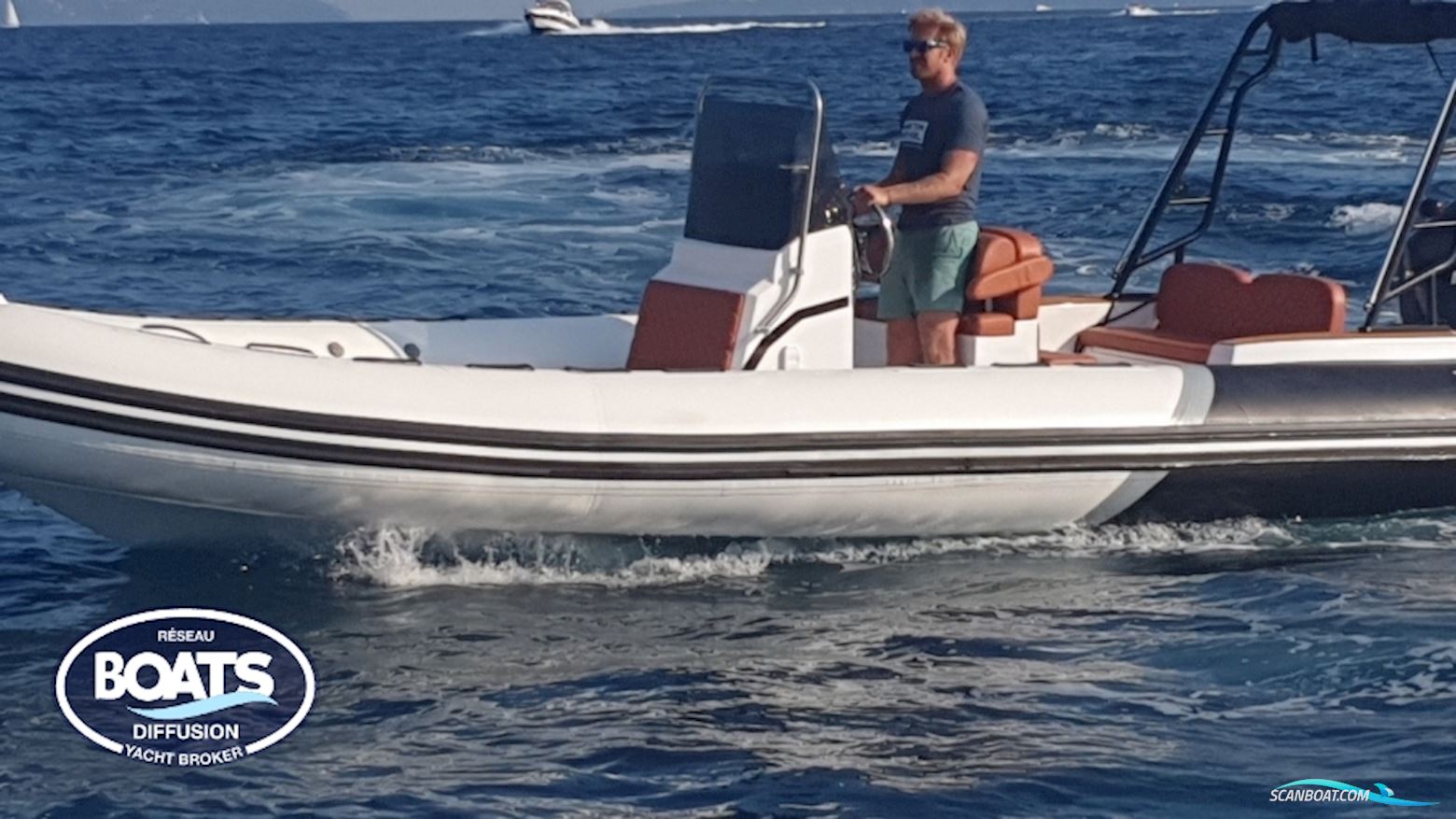 Tiger Marine 740 Pro Line Motorbåd 2025, med Mercury Honda motor, Frankrig