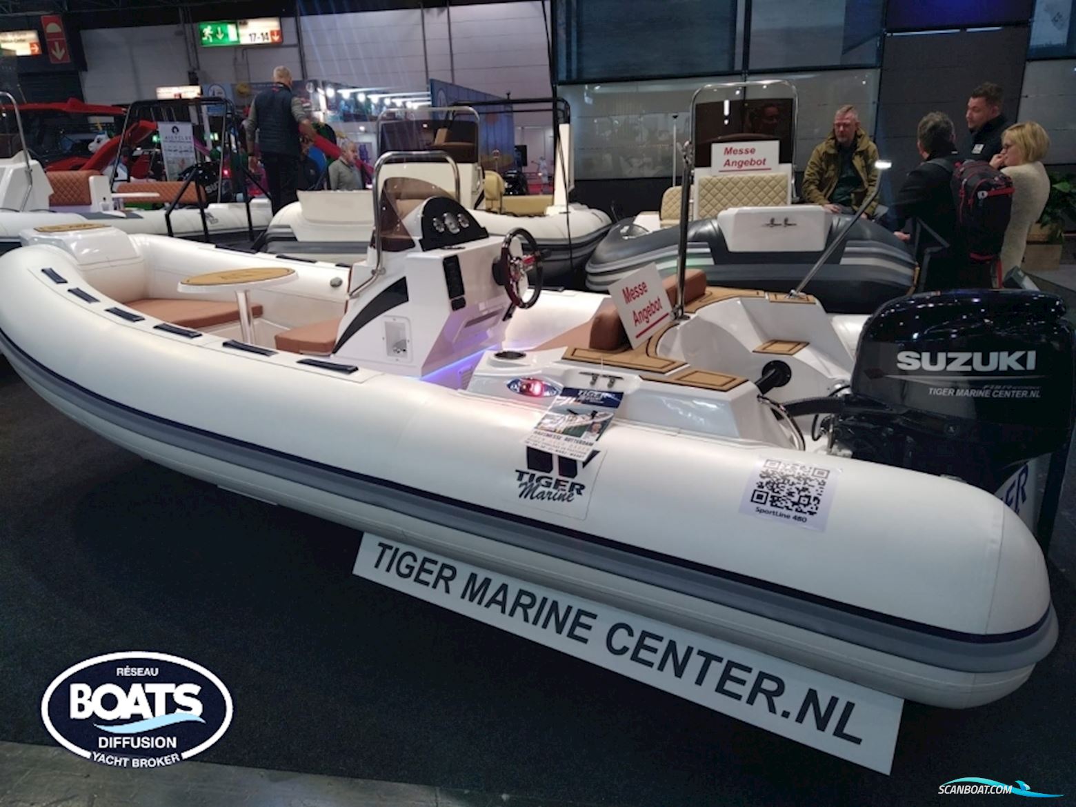 Tiger marine 750 0pen Motorbåd 2025, med Mercury Honda motor, Frankrig