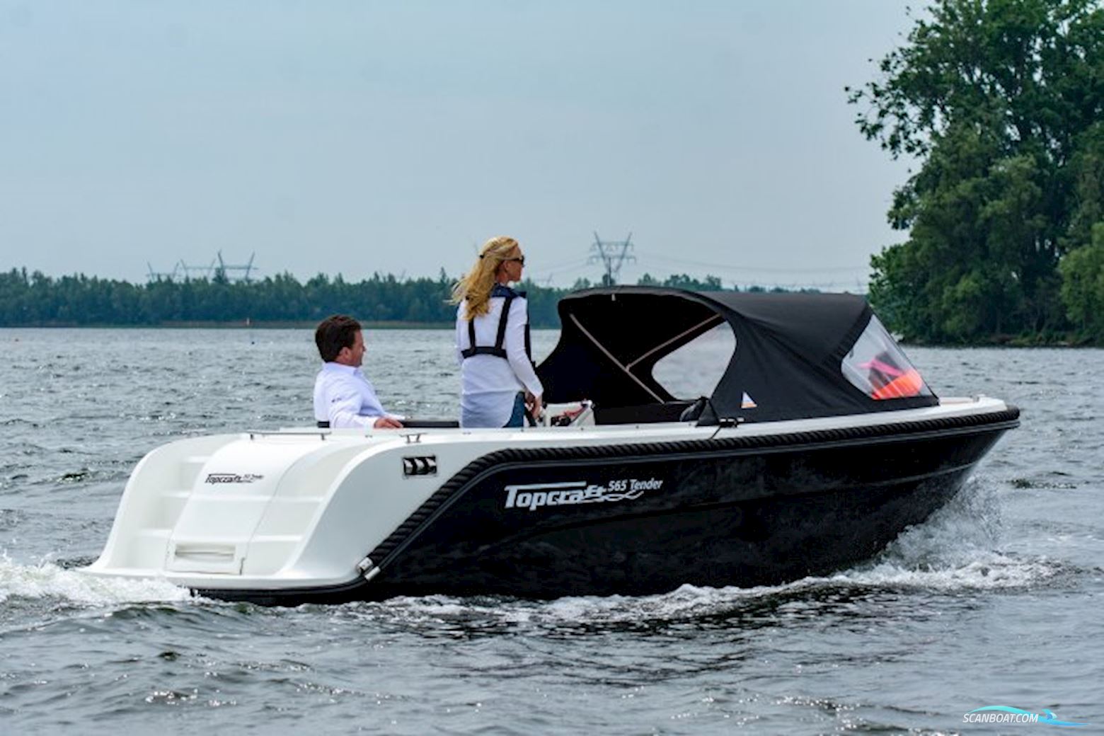Topcraft 565 Tender, Wat Een Schoonheid !! Motorbåd 2024, Holland