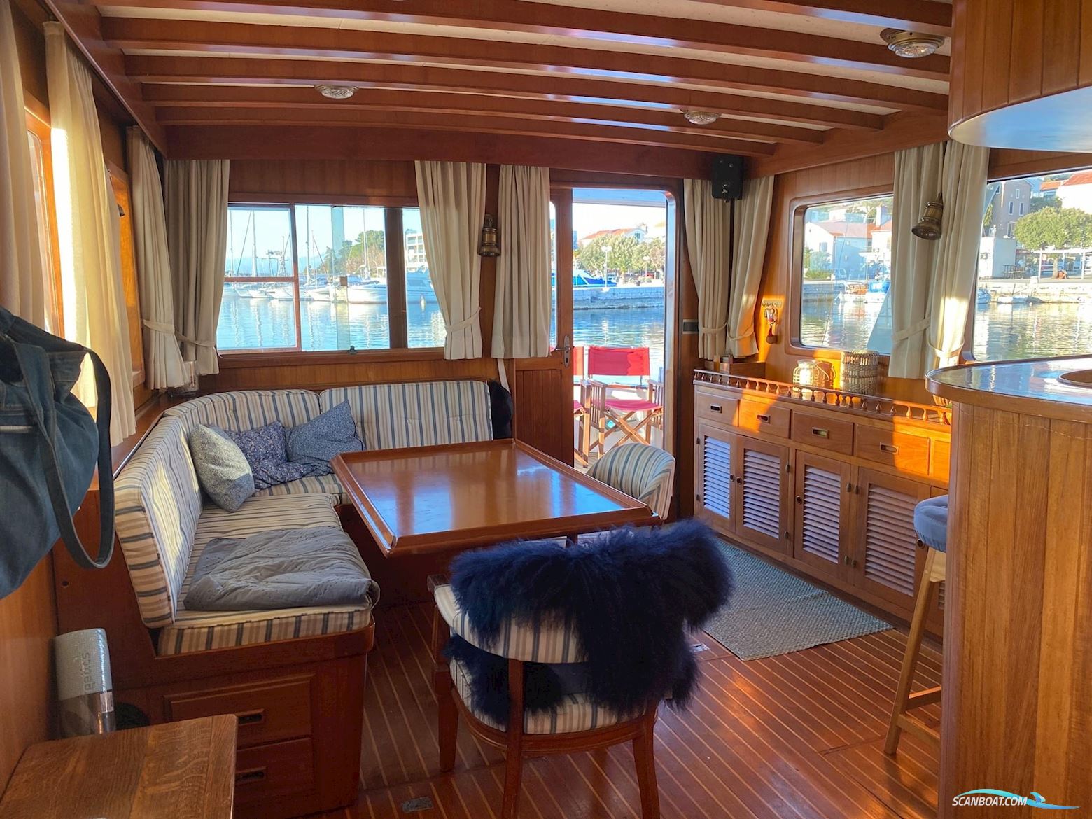 Trawler Blue Ocean 50 med bådplads i Gilleleje.