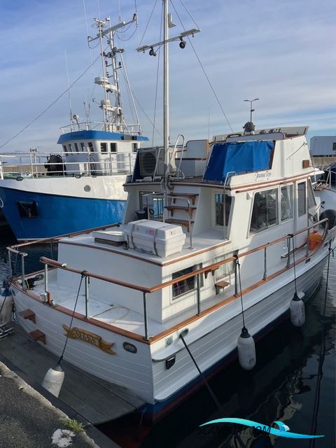 Trawler Island Gypsy 36 Quad Grand Banks lign. Motorbåd 1985, med Ford lehmann 2715 motor, Danmark