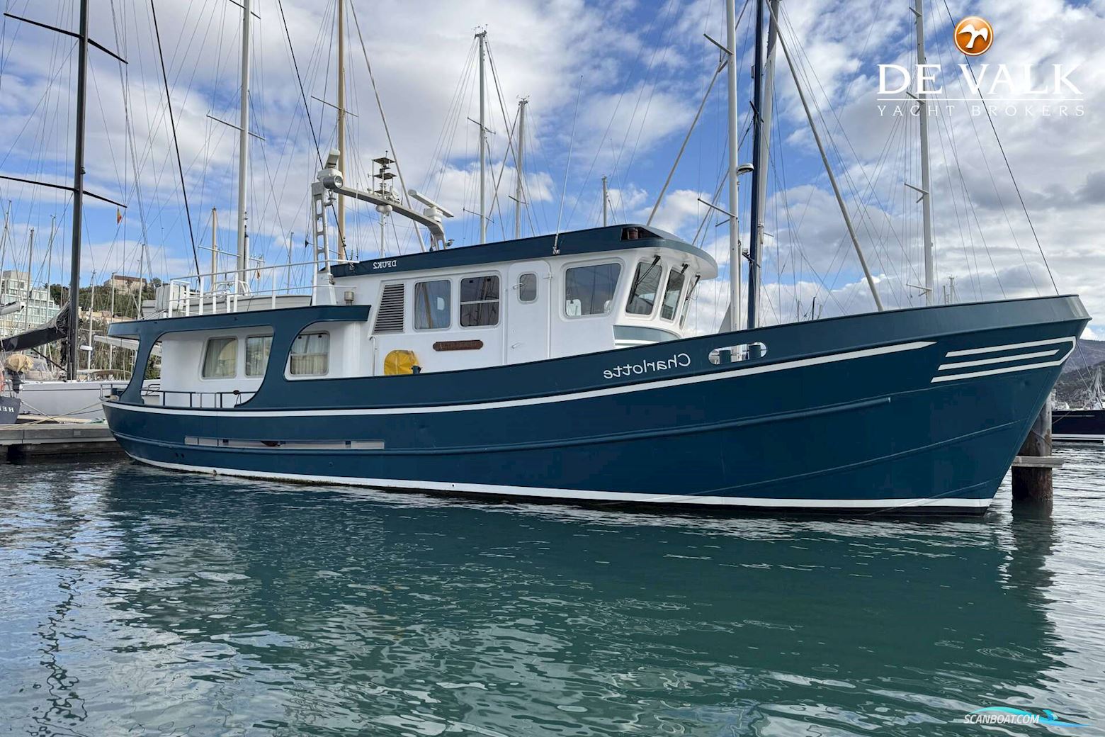 Trawler Yacht One-Off 18.5 m Motorbåd 1960, med Mtu Mercedes motor, Spanien
