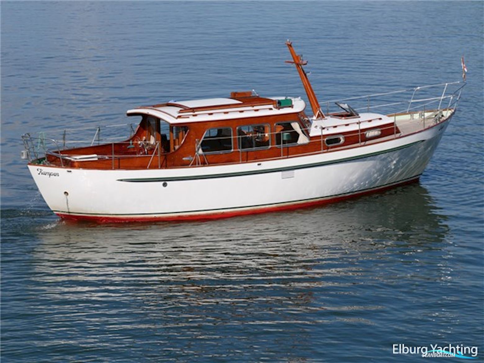 Trewes Spitsgatkotter 12.00 OK Motorbåd 1968, Holland