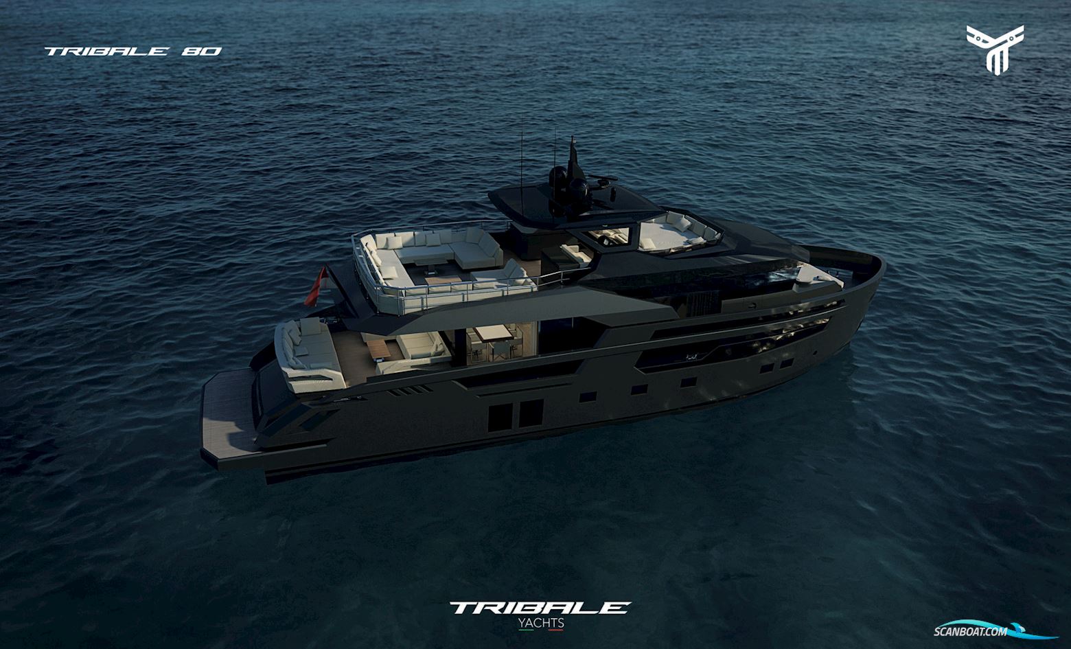 Tribale 80 Motorbåd 2025, med Man motor, Monaco