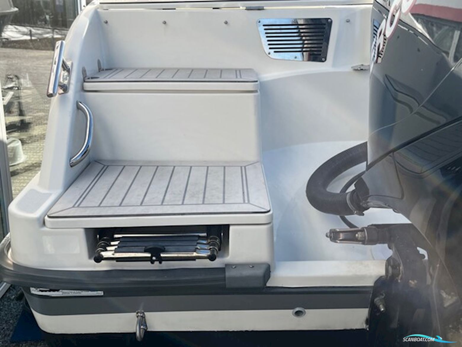 Uttern D62 Med F115 Mercury-Efi 4 Takt og Buggi Bådtrailer